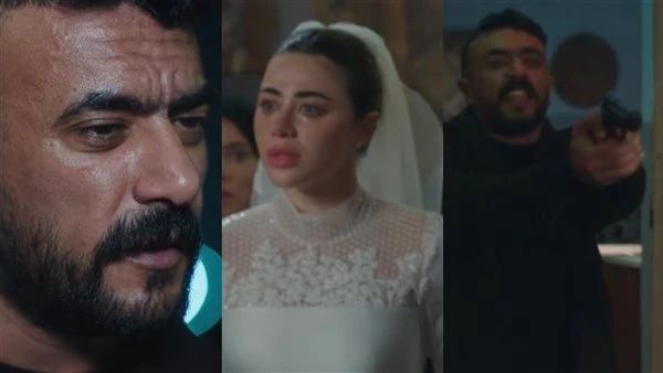 مسلسل على كلاي الحلقه 10. زواج علي وروح بعد إفساد زفافها على عظيمة