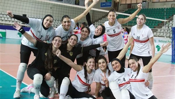سيدات طائرة الزمالك تتاهل لنصف نهائي كأس مصر بالفوز على سموحة