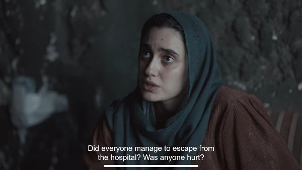 الحلقة فدوى تختبئ مع منة شلبي وإياد نصار