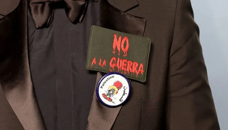 من رمز فلسطين الذي ارتداه خافيير بارديم في الأوسكار؟ (فيديو)