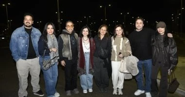 أبطال فيلم برشامة يحتفلون بنجاحه ومشاهدته مع الجمهور بحضور نيللي كريم