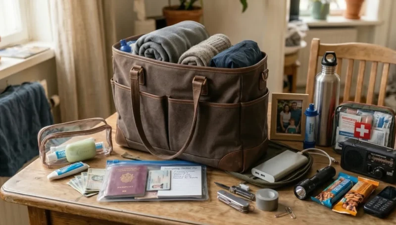 حقيبة نساء يروين ما يحملنه عند النزوح (فيديو)