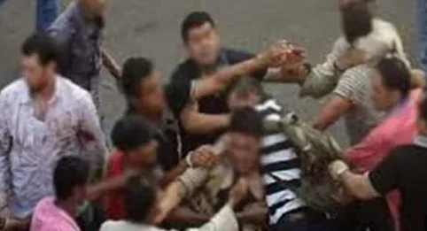 خناقة شوارع في 6 اكتوبر والحصيلة 6 مصابين: والله عيب