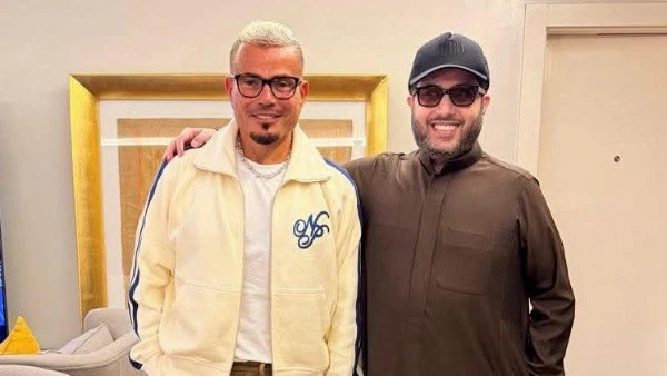 أخي تركي آل الشيخ يزور عمرو دياب في منزله