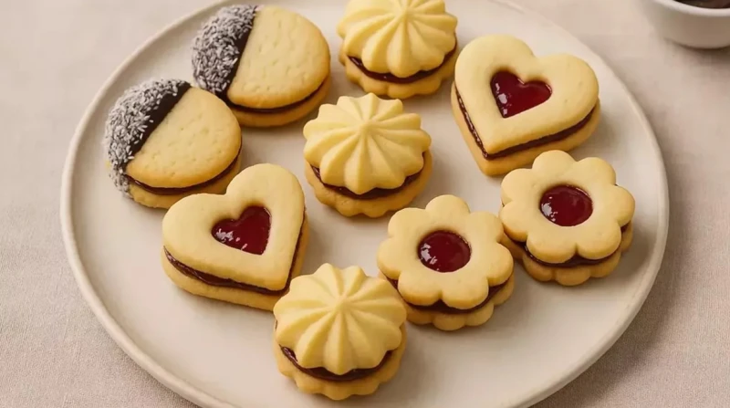 طريقة عمل البيتي فور بالسمنة وبالكوب. وصفة مضمونة أشيك وأطعم كحك عيد