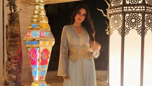 بالقفطان.درة تلفت الأنظار بإطلالة رمضانية