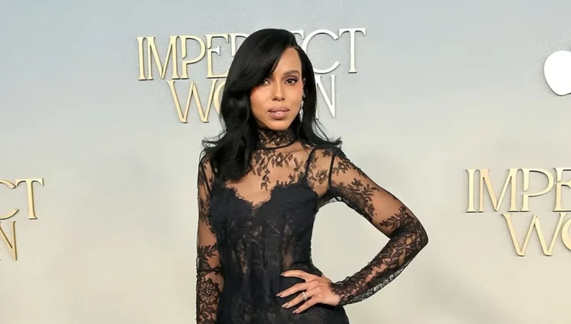 كيري واشنطن بالدانتيل الجريء من زهير مراد في العرض العالمي الأول لمسلسل Imperfect Women