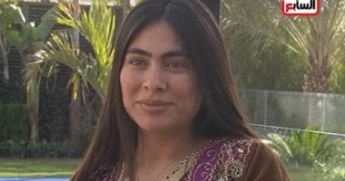 هاجر أحمد توجه الشكر لمخرجة ومدير تصوير مسلسل أب ولكن