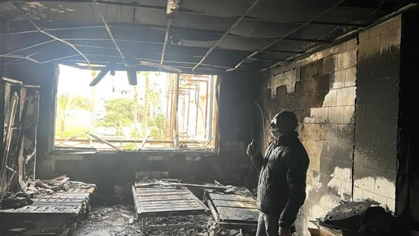 السيطرة على حريق محدود داخل مبنى الرعاية بمعهد الحميات في إمبابة