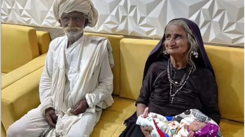 قصة أثارت مواقع التواصل. سيدة تنجب مولودها الأول في عمر الـ 70