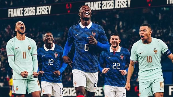 المنتخب الفرنسي يكشف القميص الرسمي استعدادًا لكأس العالم 2026