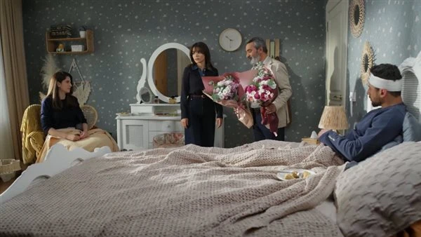 مسلسل ليل الحلقة 42. ورد تهرب من منزل نجم