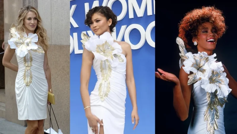 زندايا إطلالة أسطوريّة تربط ويتني هيوستن وسارة جيسيكا باركر بالحاضر (صور وفيديو)