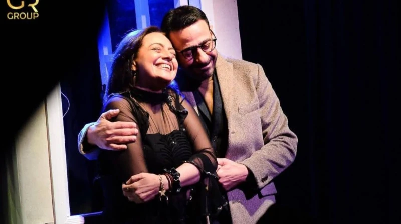 ديو غنائي مبهر. هبة عبدالغني ورامي الطمباري يفاجئان جمهور “أداجيو"