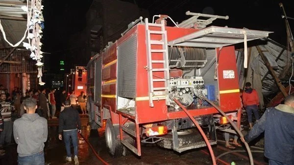 السيطرة على حريق في منطقة الألعاب المائية بالمسرح الروماني بالإسماعيلية