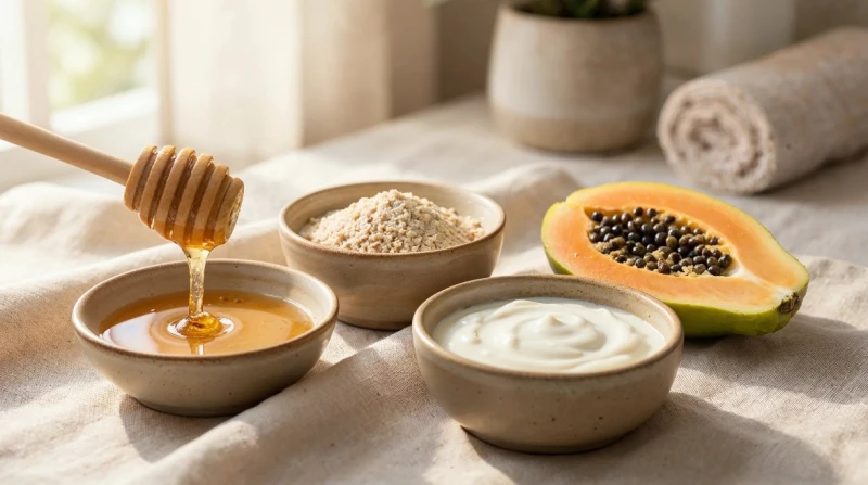 "ماسكات الطوارئ". 7 وصفات سحرية لإعادة النضارة لبشرتكِ قبل العيد