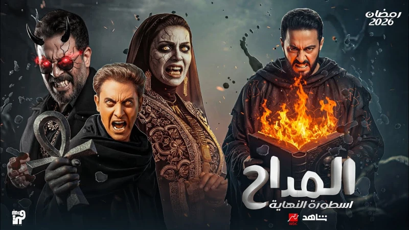 أحداث مسلسل المداح الحلقة 28. تصاعد الصراع بين صابر وسميح وكشف أسرار جديدة في “أسطورة النهاية”