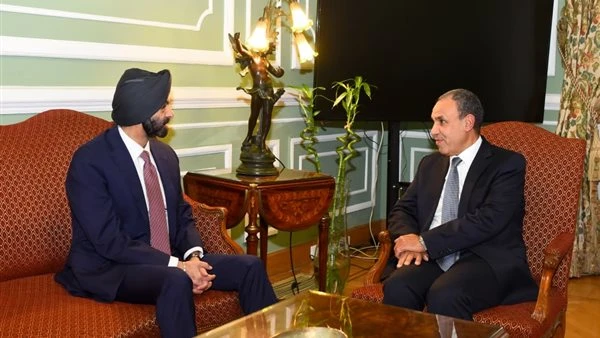 وزير الخارجية يستقبل رئيس مجموعة البنك الدولي لتعزيز التعاون القائم بين مصر والبنك الدولى