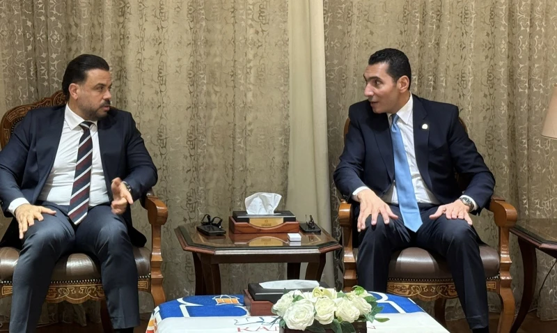 وفد “رياضة البرلمان” برئاسة “مجاهد” يقدم التهنئة لجوهر نبيل ويبحثوا أهم الملفات