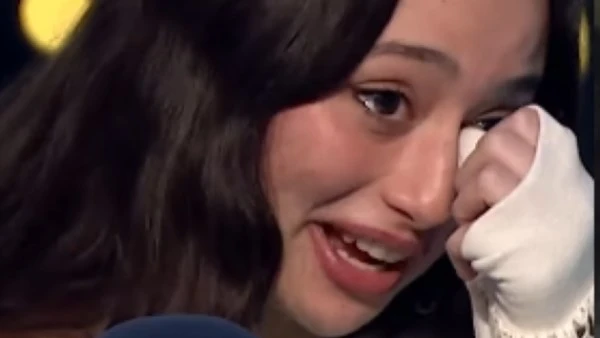 لينا صوفيا تبكي على الهواء: نفسي أعمل دور شعبي وأثبت نفسي في التمثيل