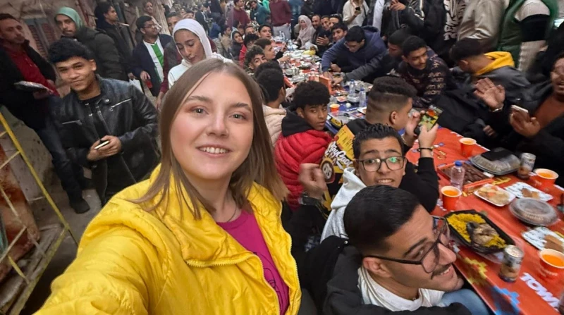 إفطار المطرية بعيون أوكرانية. مارينا تروي تجربتها الرمضانية في مصر (خاص)