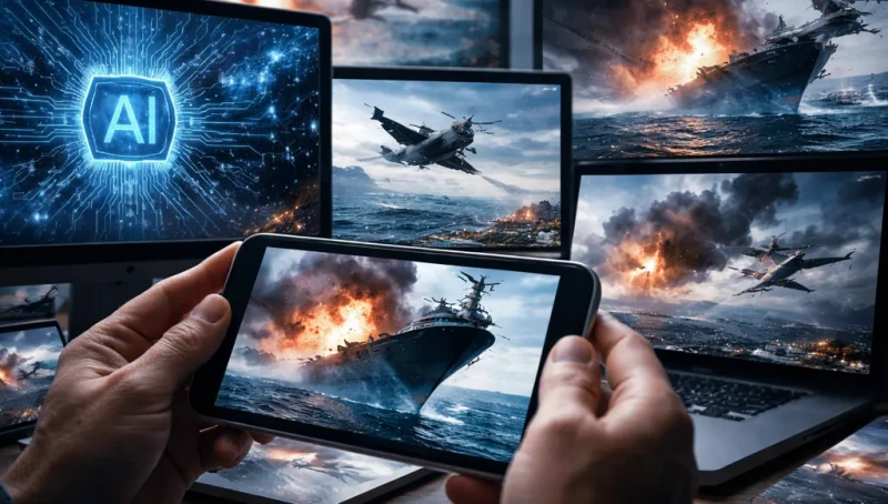 الذكاء الاصطناعي يفاقم التضليل الإعلامي خلال الحرب الأميركية الإسرائيلية على إيران