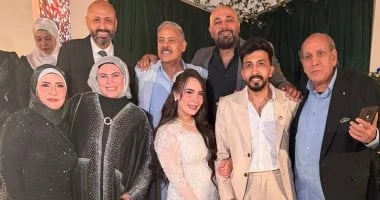 محمد رضوان يحتفل بخطوبة ابنته بحضور منير مكرم وجمال يوسف
