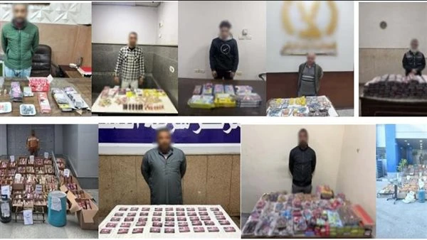 ضربة قوية لتجار الخطر.. ضبط أكثر من 8 ملايين قطعة ألعاب نارية