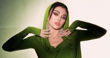 هيفاء وهبى تتألق بإطلالة خضراء أنيقة فى عيد الفطر.. صور