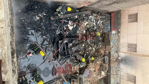 السيطرة على حريق بعقار سكني في الجمالية