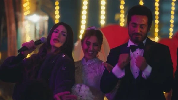 مسلسل إفراج الحلقة 18. تارا عماد تشعل حفل زفاف شقيقة عباس الريس