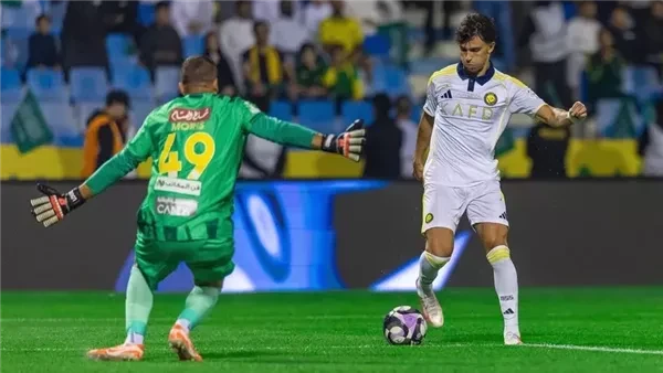 فيليكس الأفضل في مباراة النصر والخليج بدوري روشن السعودي