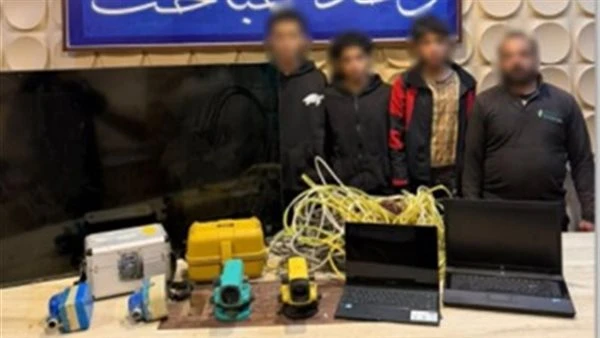 تفاصيل التحقيقات مع عصابة سرقة المنازل فى مدينة بدر