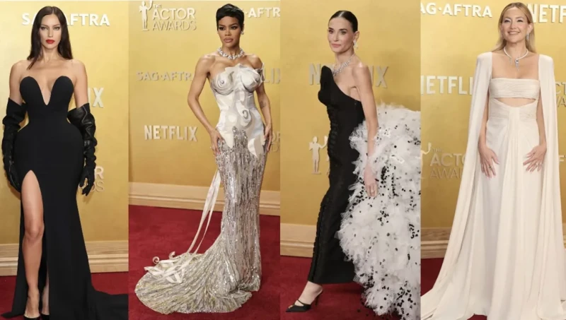 أجمل فساتين نجمات هوليوود في حفل Actor Awards 2026 (صور وفيديو)