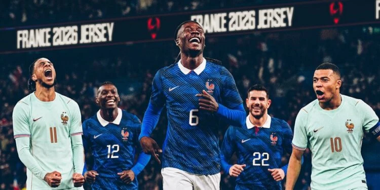 منتخب فرنسا يكشف عن القميص الأساسى والاحتياطي قبل كأس العالم 2026