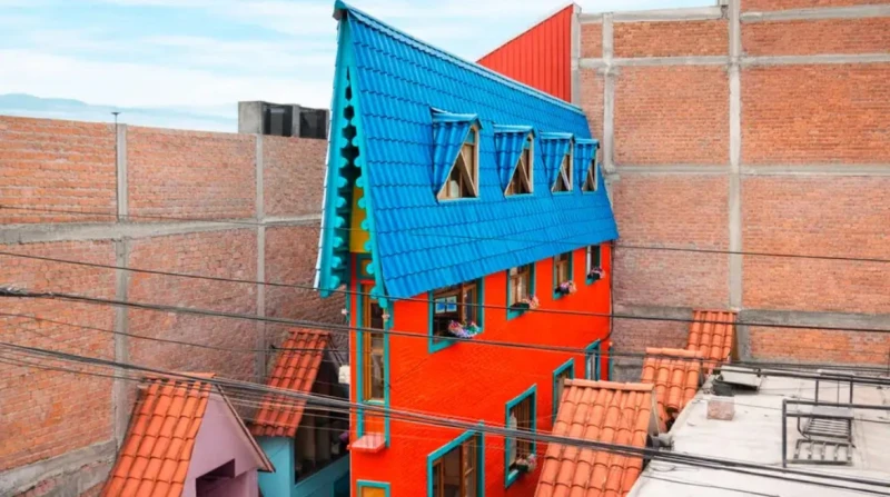 أضيق منزل في العالم يستعد لدخول موسوعة جينيس