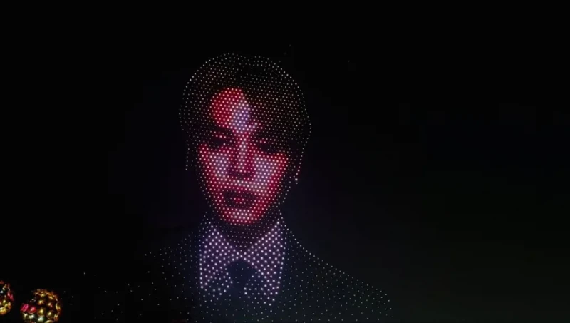 عرض طائرات مسيّرة في سيول احتفالًا بعودة BTS وإطلاق ألبوم Arirang (فيديو وصور)