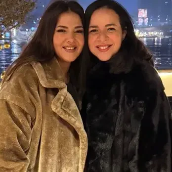 بحبك قوي وربنا يسعدك.. دنيا سمير غانم تهنئ شقيقتها إيمي بعيد ميلادها