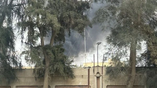 الحماية المدنية تسيطر على حريق داخل سوق الجملة فى مدينة أكتوبر