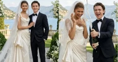 زيندايا تكشف خدعة زفافها الوهمى على توم هولاند