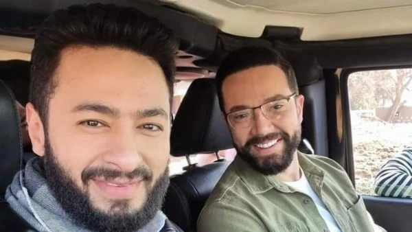 حمادة هلال ودينا فؤاد يدعمان تامر شلتوت في تقديم برنامج كرامات