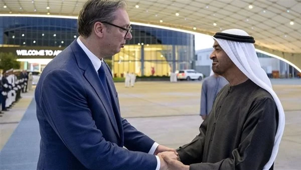 رئيس الإمارات يبحث مع نظيره الصربي التطورات في المنطقة