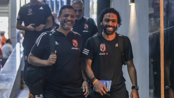 حسين الشحات يهنئ سامي قمصان بعيد ميلاده