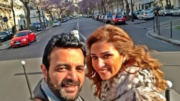 رسالة عمرو محمود ياسين يدعم زوجته في أزمتها الصحية