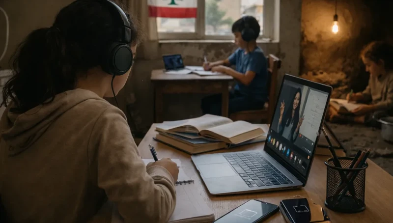 التعليم عن بُعد في لبنان: عندما يتحوّل الحلّ إلى مشكلة