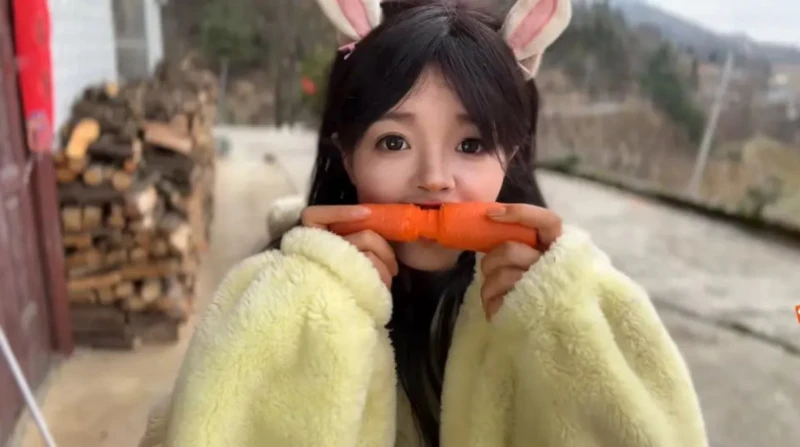 فتاة صينية تنحت الجزر بـ "أسنانها" وتمتلك أكثر من 100 تمثال