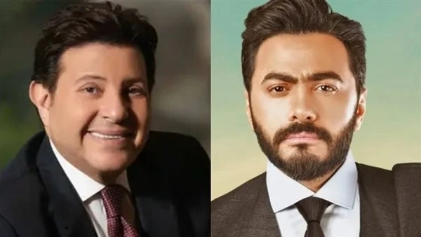 تامر حسني يوجه رسالة لـ هاني شاكر بعد إجراؤه عملية جراحية : قلوبنا معاك