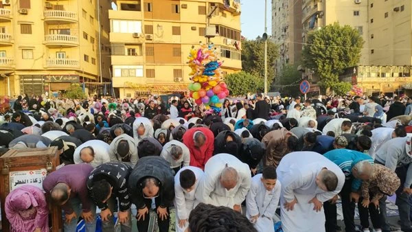 فرحة العيد تملأ القلوب.. لقطات مميزة من صلاة العيد في شيراتون بالقاهرة