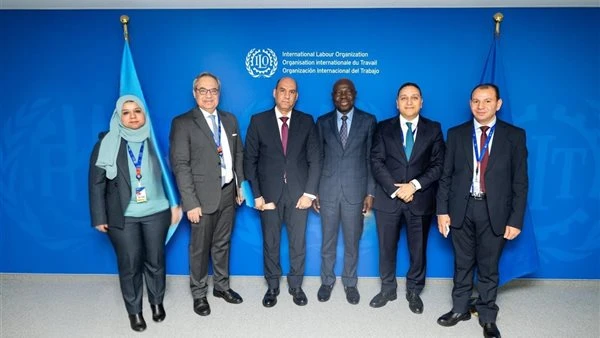 وزير العمل يلتقي المدير العام لمنظمة العمل الدولية في جنيف