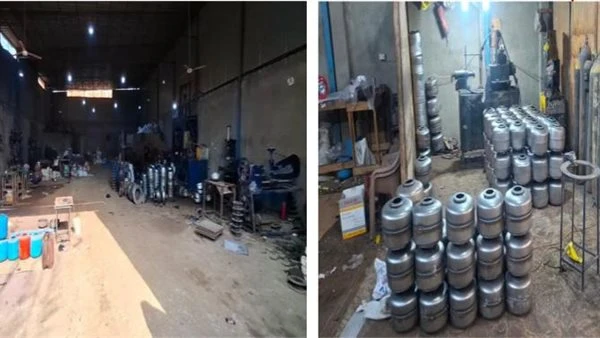 الداخلية تضبط مصنعًا لتقليد العلامات التجارية بالمرج